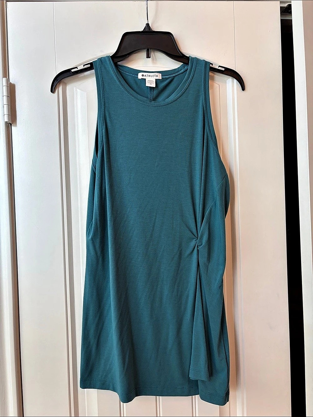 Athleta In a Twist Top Blue Medium